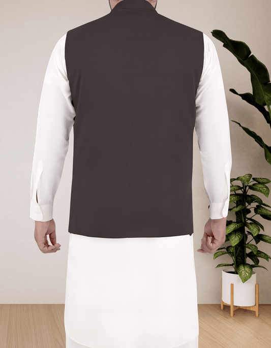 Chocolate - Waistcoat/Gilet - UniWorth Collectie