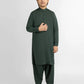 Deep Green Kameez Shalwar for Boys | J. Junaid Jamshed