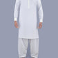 Off white - Shalwar kameez  - Bandkraag - Saqafat collectie